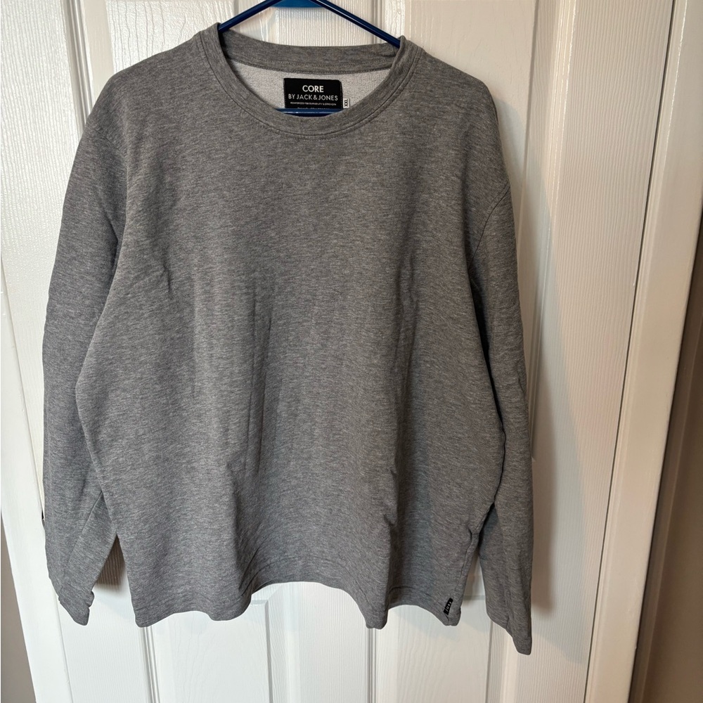 Jack & Jones Classic Gray Crewneck Sweater